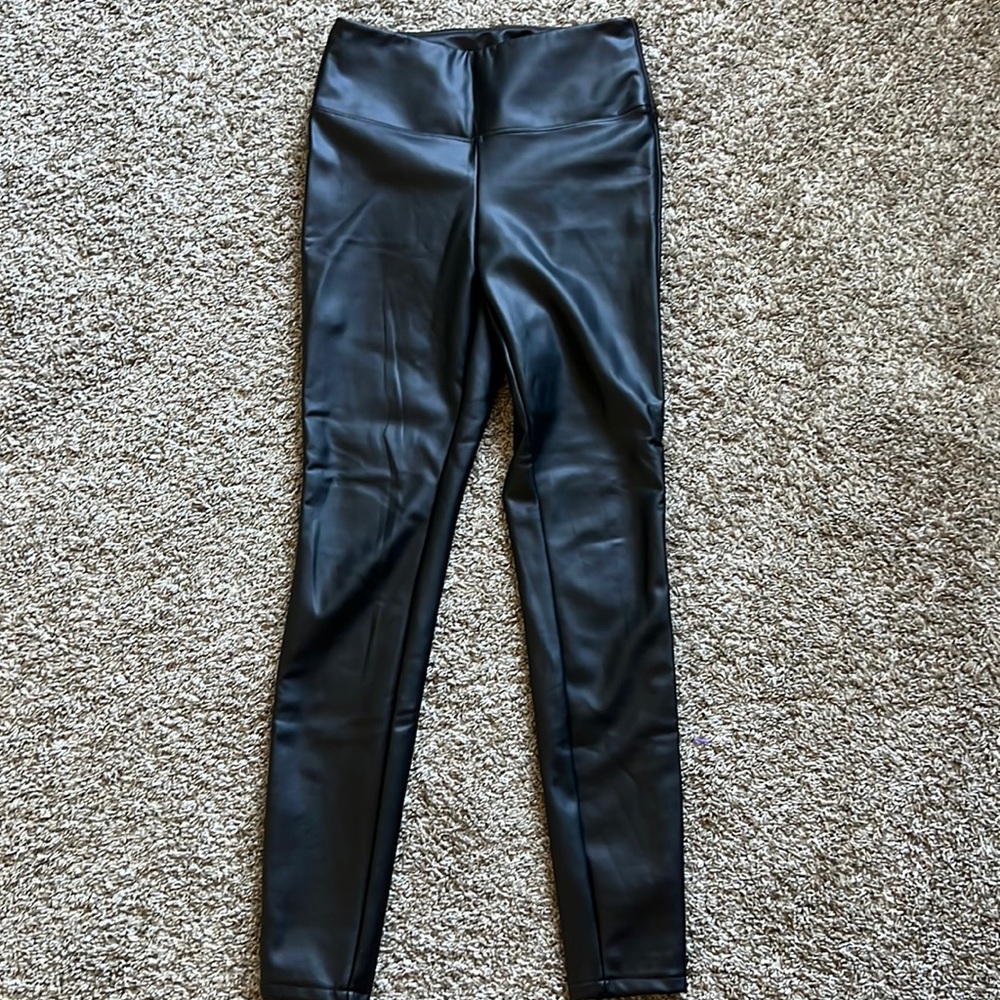 A New Day faux leather leggings
